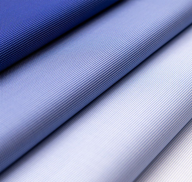 Oxford fabric selection bespoke shirt Swann Paris