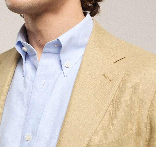 Oxford shirt style men Swann Paris