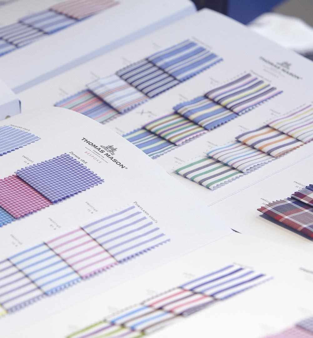 Thomas Mason fabric book