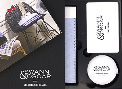 Made-to-measure shirt Gift set