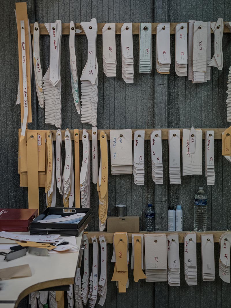 Bespoke shirt collars and cuffs Swann Paris