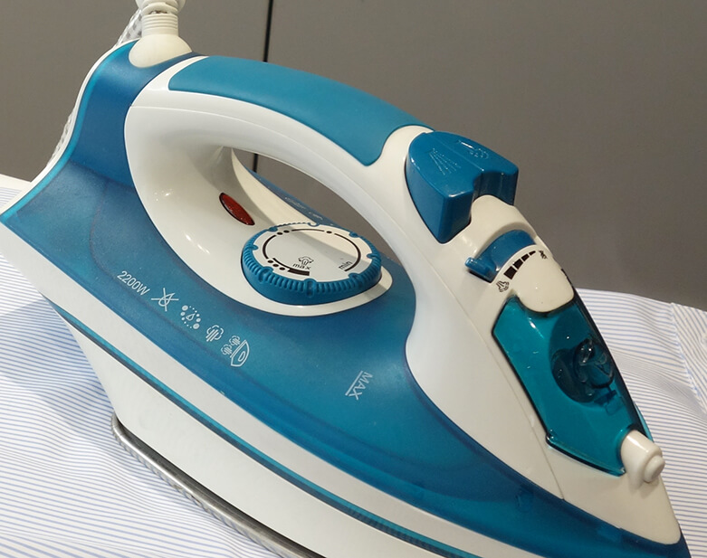 Setting the iron temperature